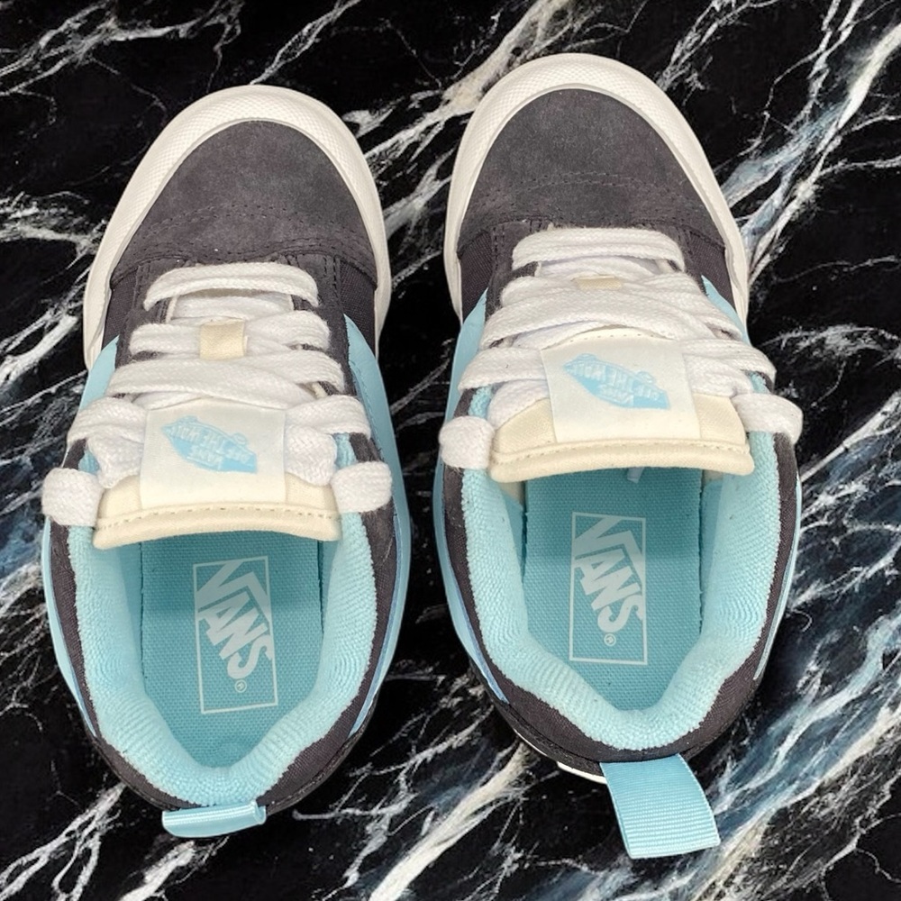 Vans Knu Skool “Retro Sport Grey/Blue” (Size 11C) — Brand New with Box - Picture 5 of 12